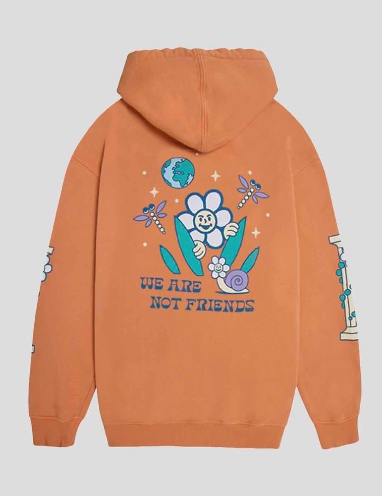 Sudadeira WE ARE NOT FRIENDS orange is the new black hoodie orange